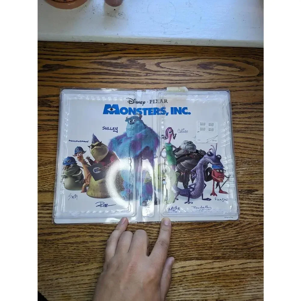 Disney Pixar MONSTERS, INC. VHS Video 2001 Clamshell Blue Tape - Picture 5 of 5
